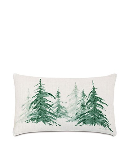 Winter Forest Decorative Pillow